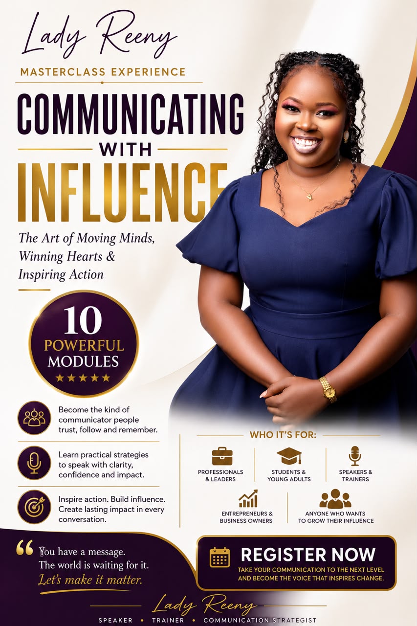 Lady Reeny Masterclass Experience flyer